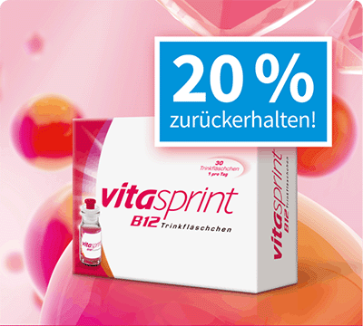 Bild der B12 Cashback Aktion von Vitasprint