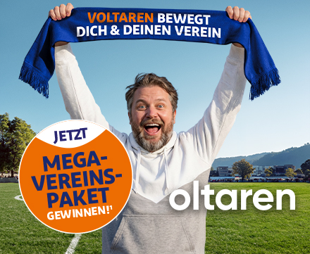 Aktionsbild von Voltaren Vereine