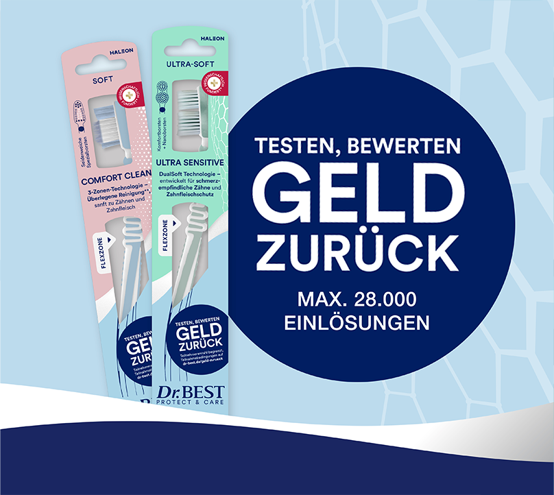 Bild der Haleon Dr Best Gratis Testen Aktion