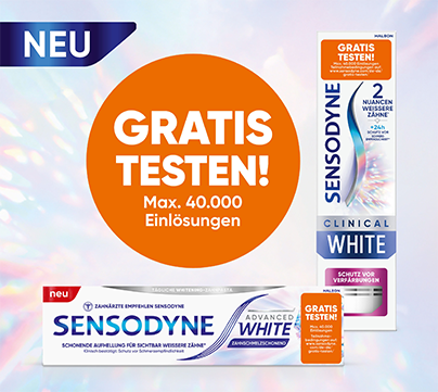 Bild der Haleon Sensodyne MultiCare 1+1 Aktion